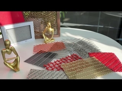 Duurzaam PVDF Geweven Draad Mesh Panels Bekleding omhulsel Weerbestendige