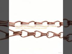 Eenvoudige installatie en goede ventilatie Aluminium keten vliegscherm met rails en andere toebehoren