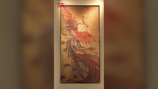 Transformeer ruimtes met onze luxe decoratieve metalen wandkunst met licht en schaduw.