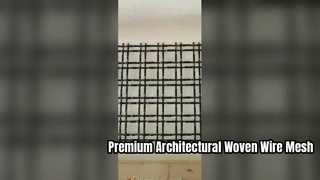 Premium 6 mm decoratief geweven gaas voor moderne gevels XY-2223
