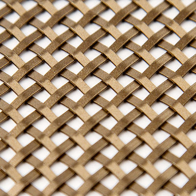 De Decoratieve Geweven Draad Mesh Durable Anodizing van het aluminiummessing