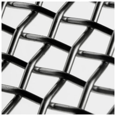 Het gegalvaniseerde Roestvrije staal sloot Golfplaatdraad Mesh Cartons Packing 2.5mm Dia