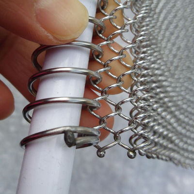 2.8kg/M2 304 roestvrij staal metalen rolluik Gebouw Buitenmuur decoratie