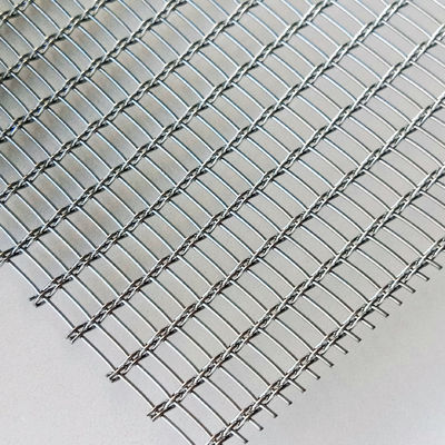 Architectonisch gelamineerd glas ingebed roestvrijstalen gaas ANSI standaard unieke gemodelleerde ruimteverdelers