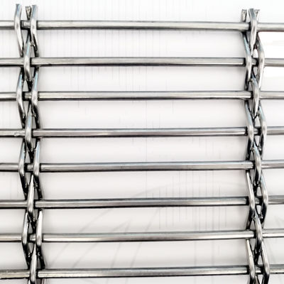 Flexibel roestvrijstalen metalen gaasgordijn voor grote lobby-installaties Creatief interieurverlichtingsontwerp