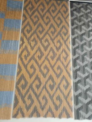 Op maat gemaakte aluminium kettingvliegengordijn met rails en andere fittingen