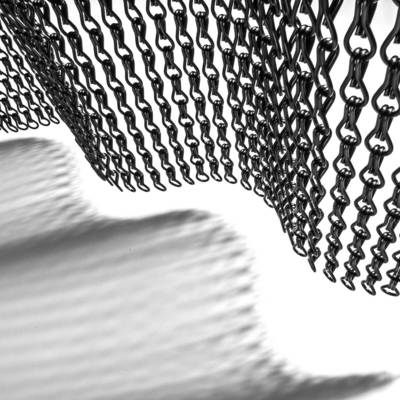 High Strength Aluminium Chain Fly Screen Designed to Meet Industrial Safety Standards