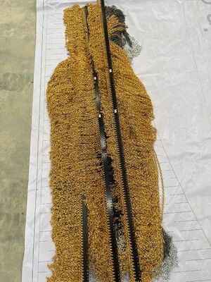 Duurzaam aluminium kettingvliegscherm, ideaal voor industriële toepassingen, biedt effectieve bescherming tegen insecten en langdurige prestaties