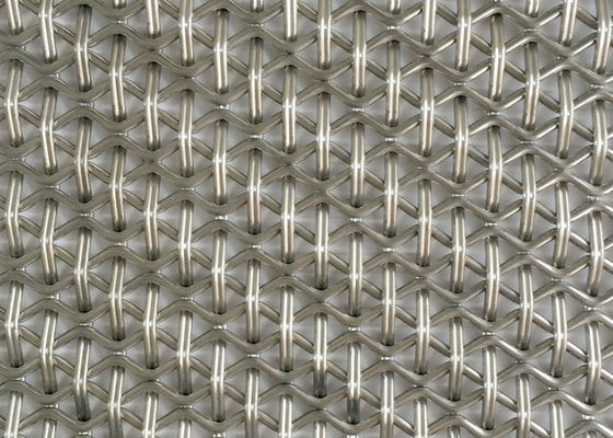 15m Metaal Geweven Draad Mesh Durable 304 Roestvrij staal Mesh Screen