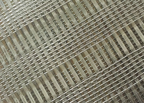 120m Geweven Glas Gelamineerde Draad Mesh Interior Design Building Facades