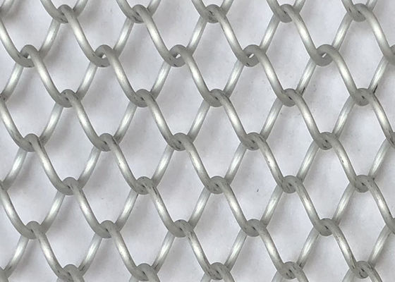 20m Voeten van de het Metaalrol van de Aluminiumlegering Gordijn 10.7mm Dikke Geanodiseerde Oxydatie