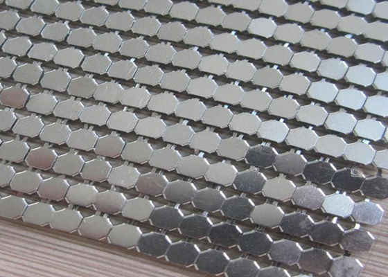 Roestvrij staal Oilproof 7mm de Stoffenbuitenkant en Binnenland van het Metaallovertje