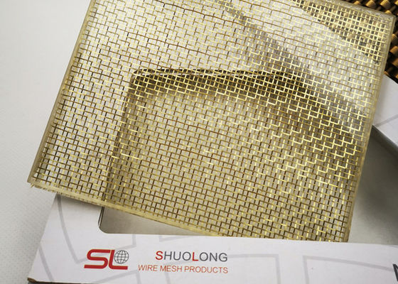 Het vrije Staal van Mesh Fine Metal Fabrics Stainless van de Olie68% Glas Gelamineerde Draad