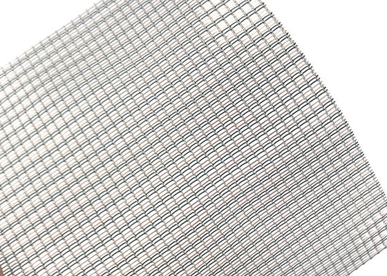 Glas van de luxe het Decoratieve Blauwe Kleur met Metaal Mesh Interlayer Plain Woven