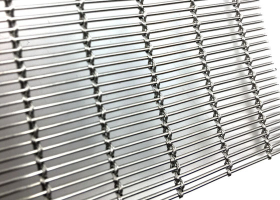 Ss316l het Geweven Architecturale Uitgebreide Metaal Mesh For Facade van de Draadkabel