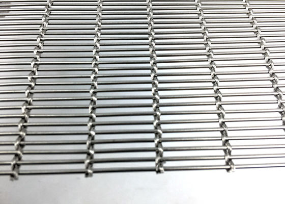 Ss316l het Geweven Architecturale Uitgebreide Metaal Mesh For Facade van de Draadkabel