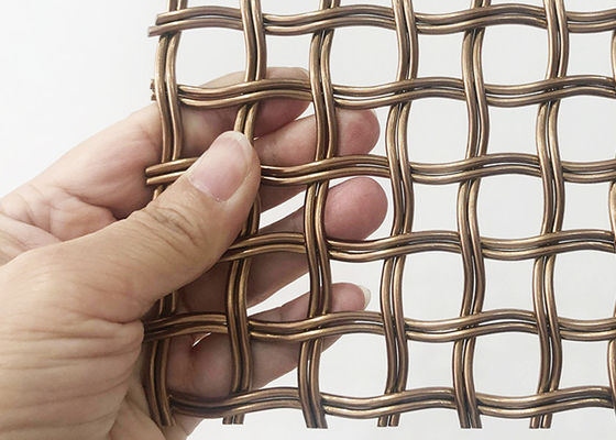 Op maat gemaakte architectonische stalen maas met hoge sterkte corrosiebestendigheid