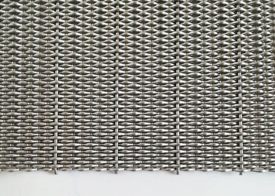 1.5m 304SS Geweven Architecturaal Decoratief Mesh For Exterior Wall Cladding