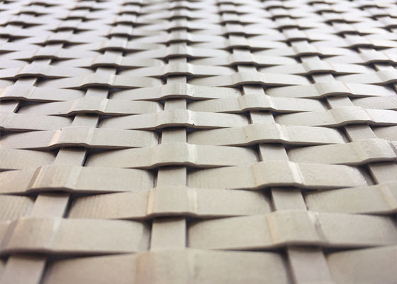 Aluminium vlak Geweven Draad Mesh Panels 3.0m voor Vuurvast Plafond