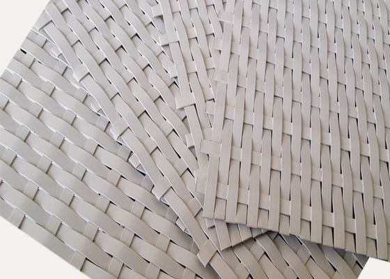 Aluminium vlak Geweven Draad Mesh Panels 3.0m voor Vuurvast Plafond