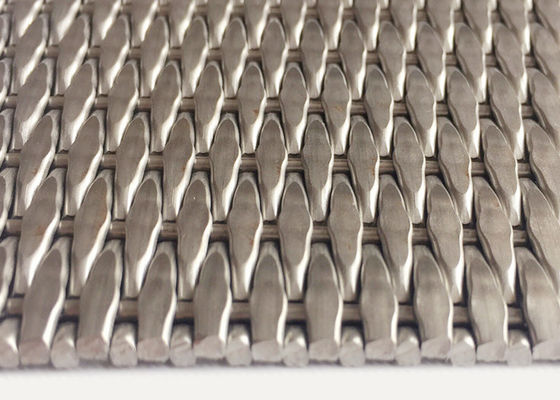 Metaal Decoratieve Geweven Draad Mesh Panels 31.5m Max Width Non Rusting