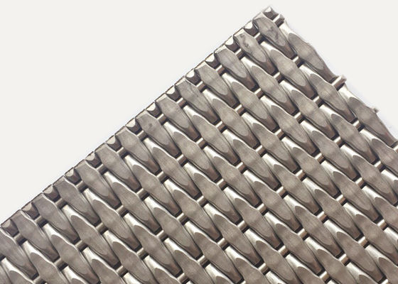 Metaal Decoratieve Geweven Draad Mesh Panels 31.5m Max Width Non Rusting