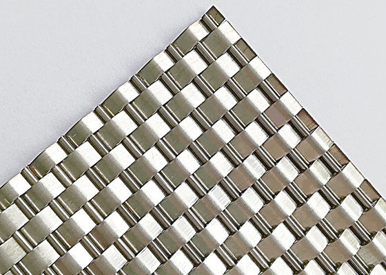Roestvrij staal Geweven Architecturaal Draadnetwerk 4.0mm voor Liftdecoratie