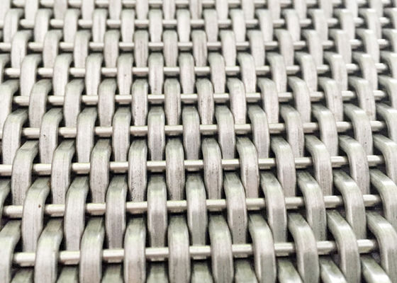 Decoratief Staal Geweven de Liftnetwerk 15m van Draadmesh panels SS316L Lengte