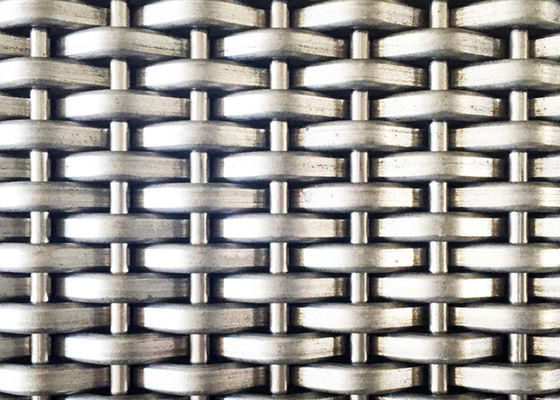 Decoratief Staal Geweven de Liftnetwerk 15m van Draadmesh panels SS316L Lengte