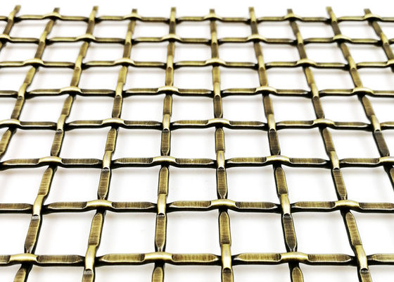 Antirust 4mm Antieke Grill van de Messings Decoratieve Draad voor Kabinetten