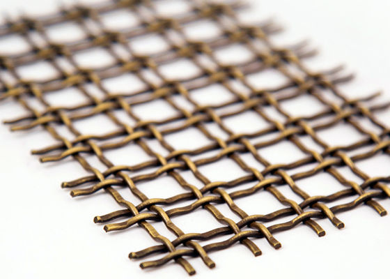 3.3mm Decoratieve Draad Mesh Grilles Stainless Steel Metal Mesh For Partitions