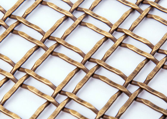 3.3mm Decoratieve Draad Mesh Grilles Stainless Steel Metal Mesh For Partitions