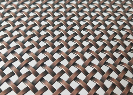 Het antieke Roestvrije Scherm van Mesh Grilles Ss Panels For van de Koper Decoratieve Draad