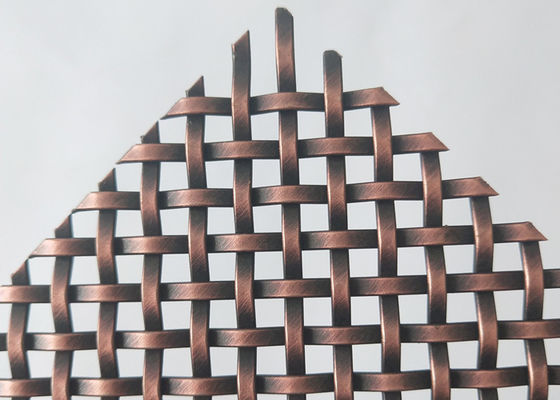Het antieke Roestvrije Scherm van Mesh Grilles Ss Panels For van de Koper Decoratieve Draad