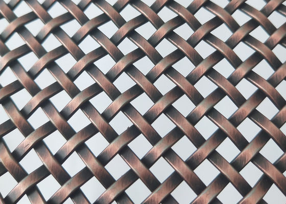 Het antieke Roestvrije Scherm van Mesh Grilles Ss Panels For van de Koper Decoratieve Draad