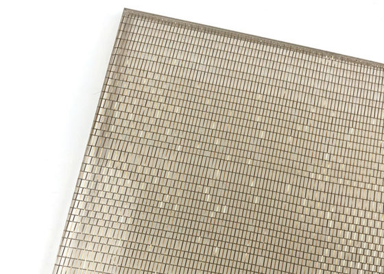 Glas van Mesh Metal Fabric For Art van de koper het Glas Gelamineerde Draad