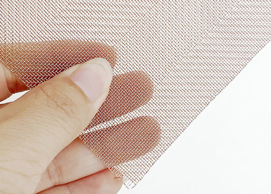 Architecturale Fijne Koperglas Gelamineerde Draad Mesh For Tempered Glass