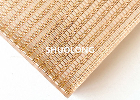 Fijn Brons Decoratief Architecturaal Mesh For Laminated Glass