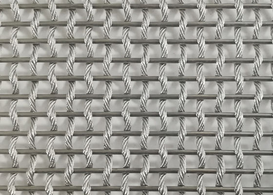 De architecturale Lift van Flexibel Metaalmesh fabric decorative screen for