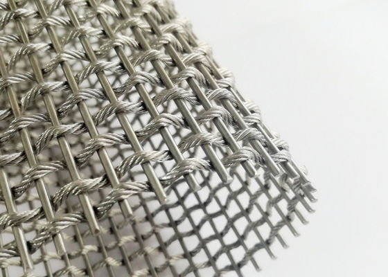 De architecturale Lift van Flexibel Metaalmesh fabric decorative screen for