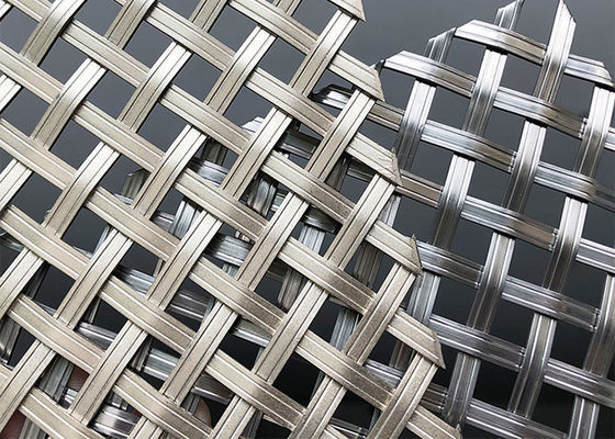 Oppoetsend Duidelijk Weefselroestvrij staal Architecturaal Mesh Length 30m