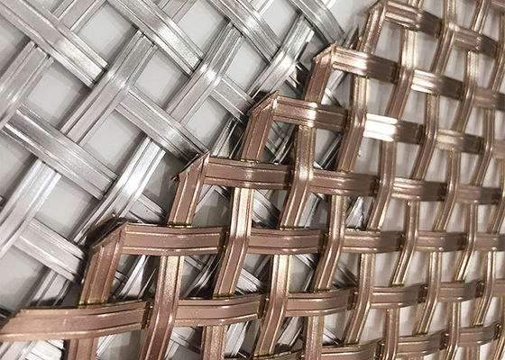 Comité 1.25.0mm Architecturaal Staal Mesh For Interior/Buitendecoratie