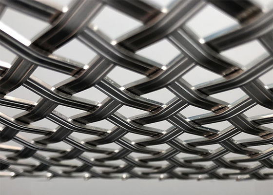 Comité 1.25.0mm Architecturaal Staal Mesh For Interior/Buitendecoratie