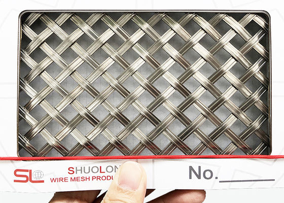Duidelijk Weefsel Architecturale Draad Mesh Panels 0.8mm Diameter