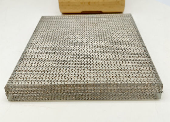 Aangepaste Glas Gelamineerde Draad Mesh High Temperature Resistance