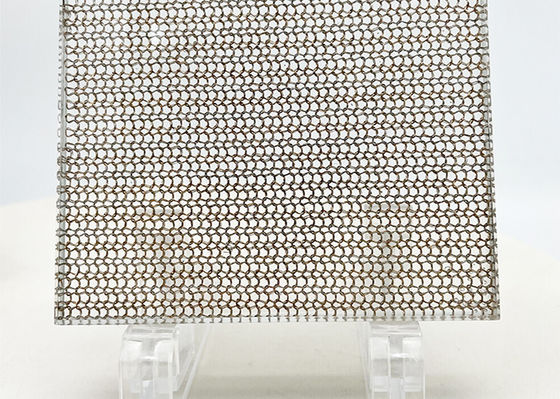Aangepaste Glas Gelamineerde Draad Mesh High Temperature Resistance