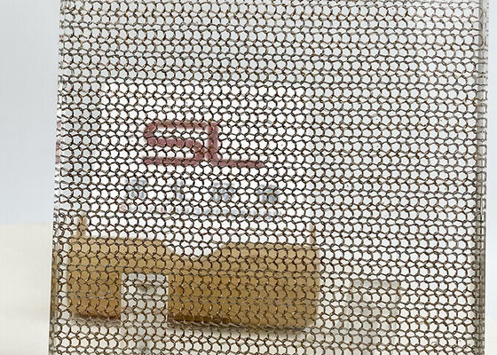 Aangepaste Glas Gelamineerde Draad Mesh High Temperature Resistance