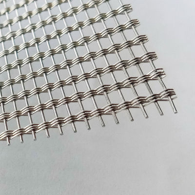 Draad 0.2mm Mesh Glass Laminated Metal Fabrics voor Gelamineerde Glastoepassingen