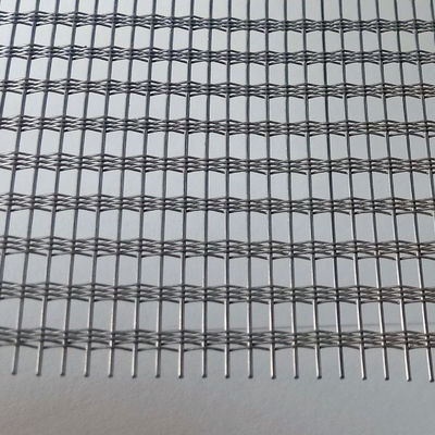 Draad 0.2mm Mesh Glass Laminated Metal Fabrics voor Gelamineerde Glastoepassingen