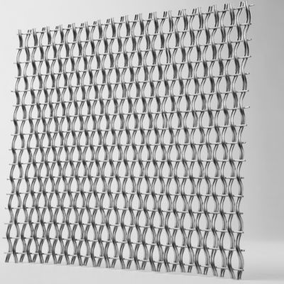 0.5mm2.0mm het Decoratieve Geweven Karton van Draadmesh dutch weave packaging in